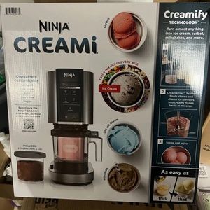 Ninja CREAMi NC300, Ice Cream Maker, 5 One-Touch Program 100% Brand New
